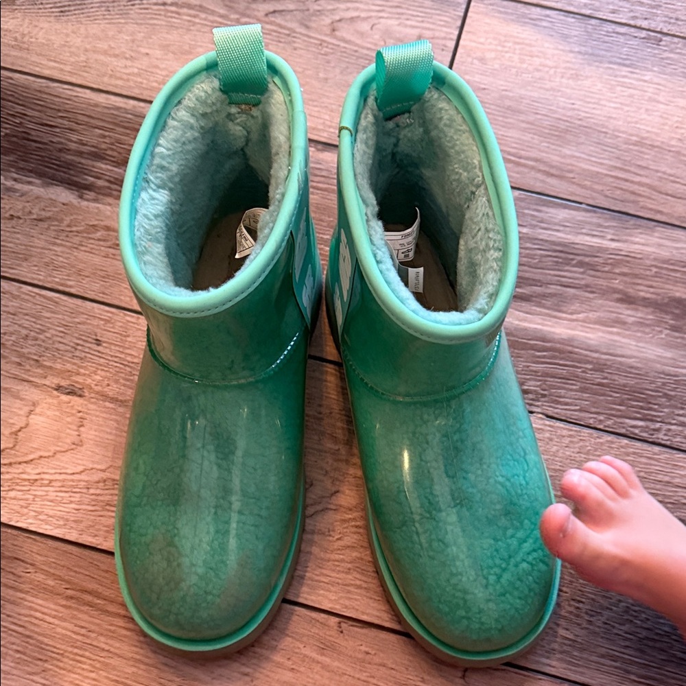 UGG women’s Vibrant teal waterproof Boots - Picture 3 of 3